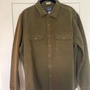 Men’s large, heavy button up shirt